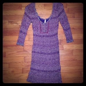 Free People multi color boho dress